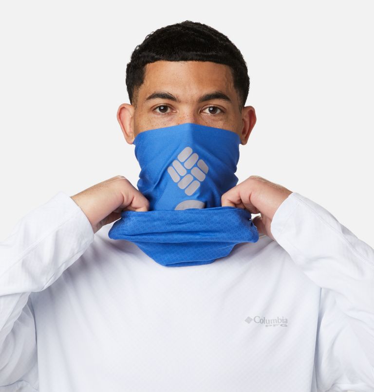 River Chill Neck Gaiter, Color: Vivid Blue, image 4