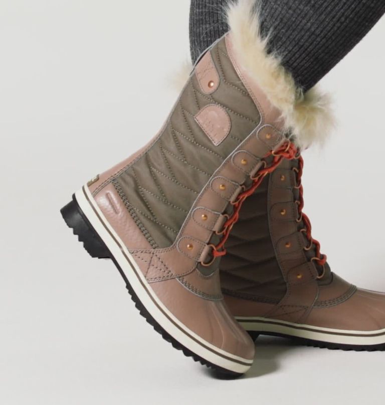 Women's Tofino II Tall Snow  Boot, Color: Omega Taupe, Paradox Pink