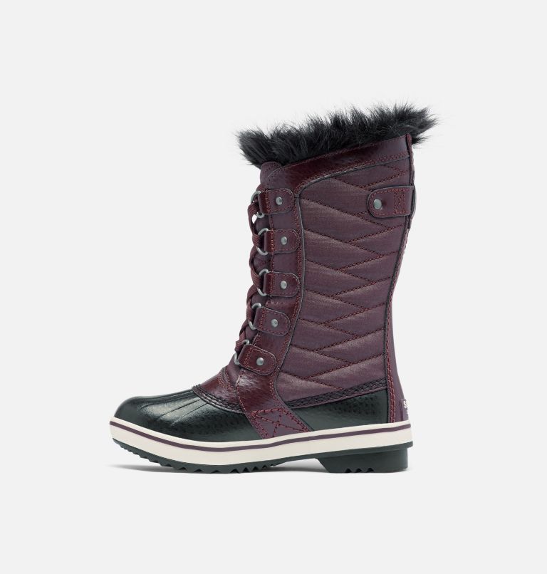 Youth Tofino II Tall Snow Boot, Color: Epic Plum, image 4