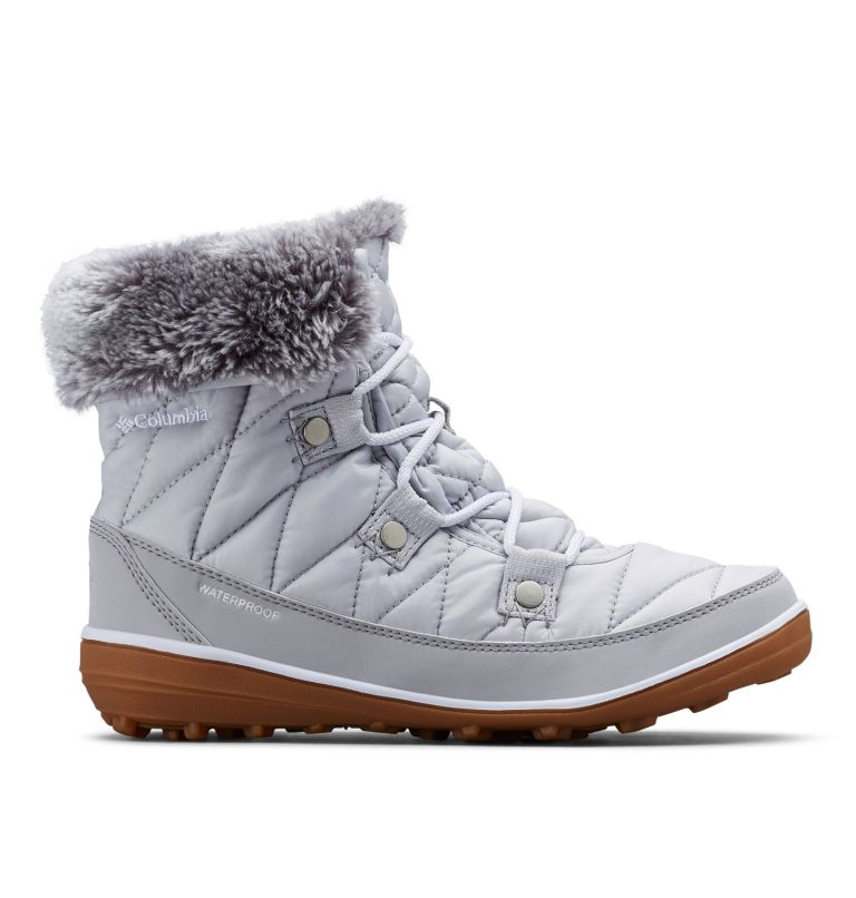 Women's Heavenly Shorty Omni-Heat Boot, Color: Grey Ice, White, image 1