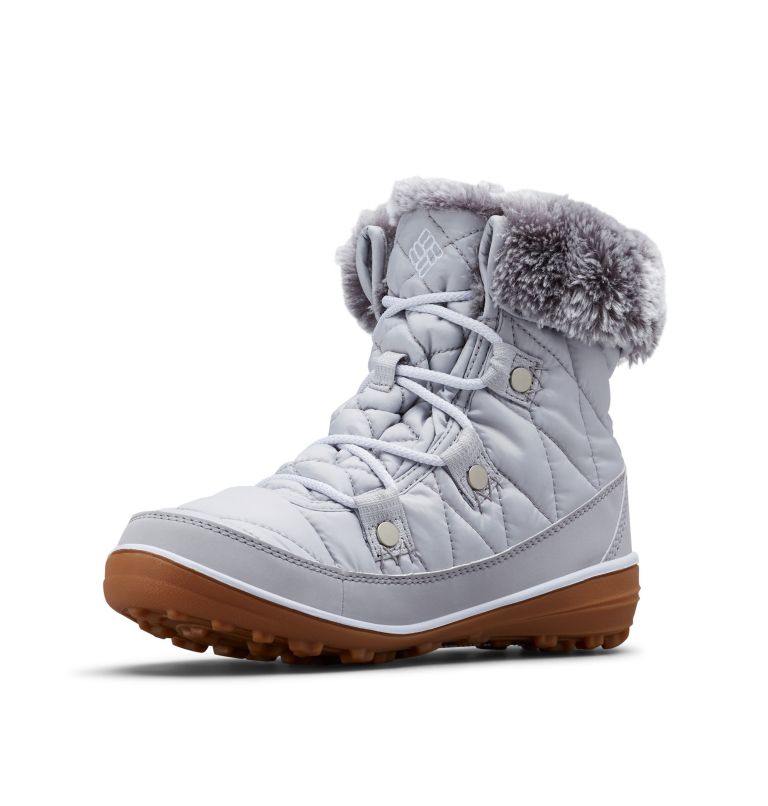 Thumbnail: Women's Heavenly Shorty Omni-Heat Boot, Color: Grey Ice, White, image 6