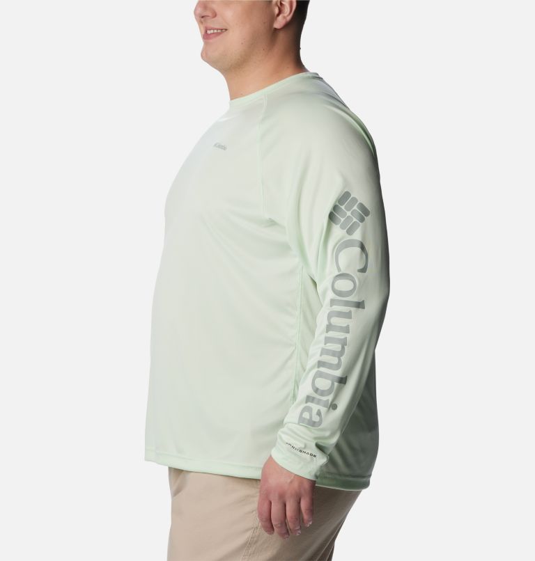 Men's Fork Stream Long Sleeve Shirt – Big, Color: Ice Green, image 3