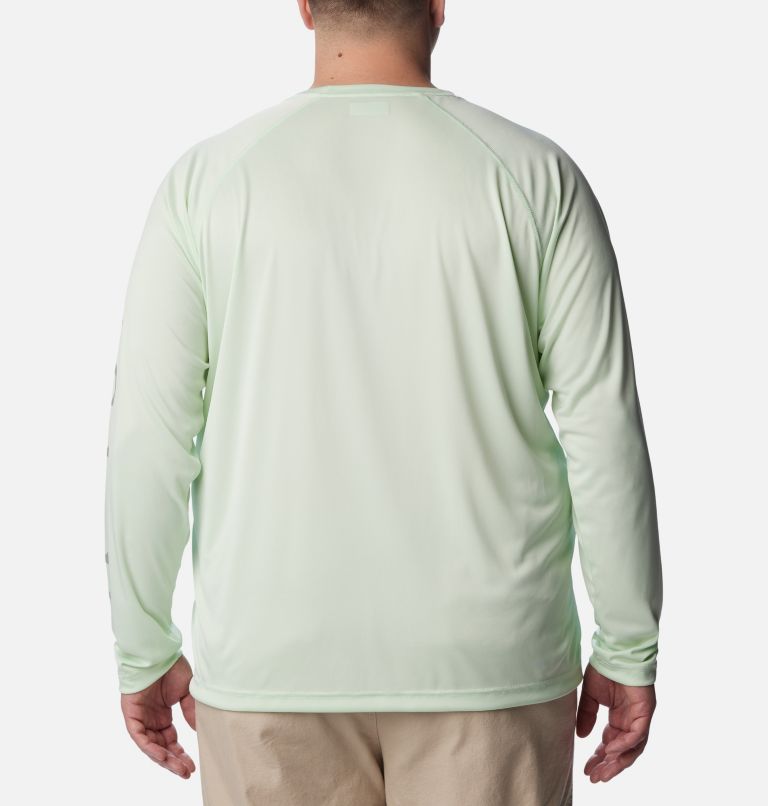 Men's Fork Stream Long Sleeve Shirt – Big, Color: Ice Green, image 2