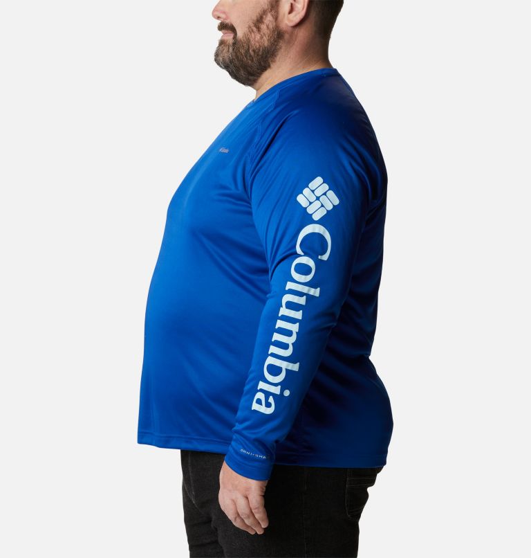 T-shirt à manches longues Fork Stream pour homme – Grandes tailles, Color: Azul, Sky Blue, image 3