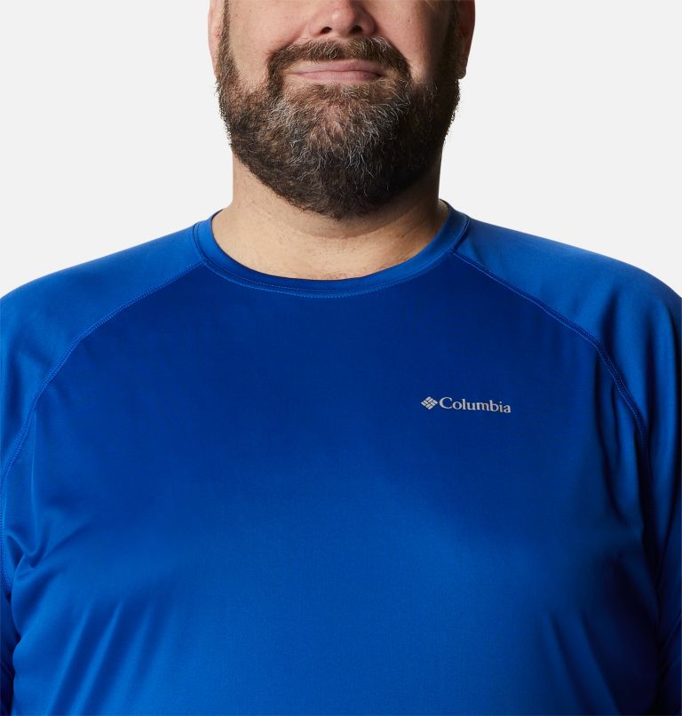 Thumbnail: T-shirt à manches longues Fork Stream pour homme – Grandes tailles, Color: Azul, Sky Blue, image 4