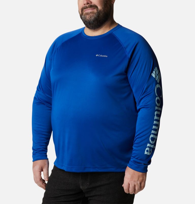T-shirt à manches longues Fork Stream pour homme – Grandes tailles, Color: Azul, Sky Blue, image 5