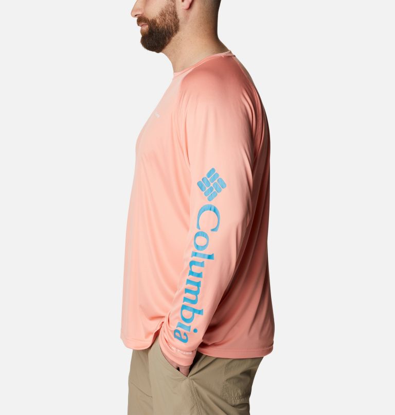 Men's Fork Stream Long Sleeve Shirt – Big, Color: Coral Reef, image 3