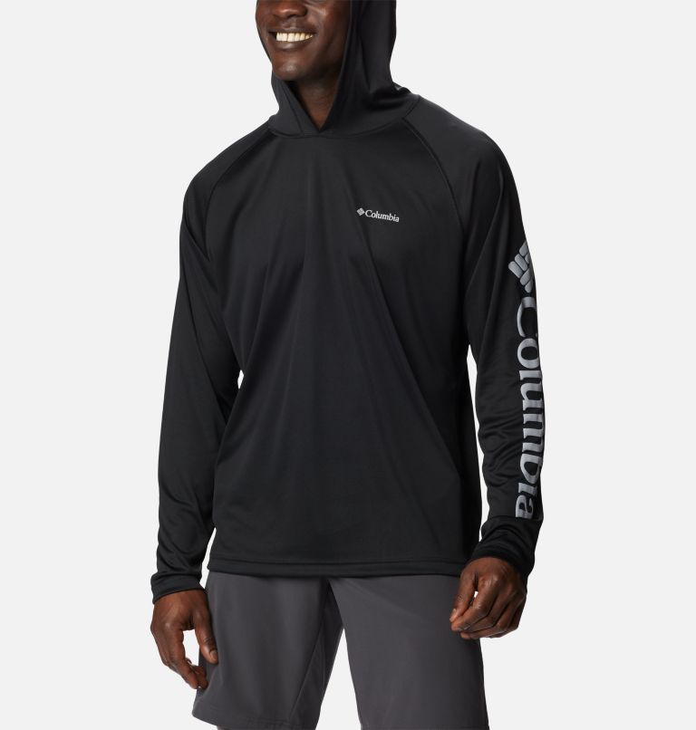 Men's Fork Stream Hoodie, Color: Black, image 5