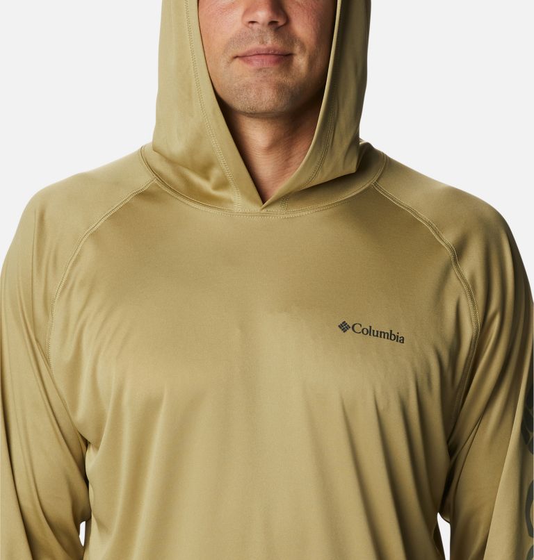 Thumbnail: Men's Fork Stream Hoodie, Color: Savory, Stone Green, image 4
