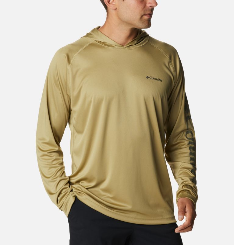 Men's Fork Stream Hoodie, Color: Savory, Stone Green, image 5