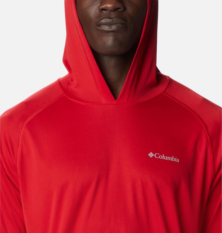 Men's Fork Stream Hoodie, Color: Mountain Red, image 4