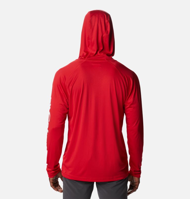 Thumbnail: Men's Fork Stream Hoodie, Color: Mountain Red, image 2