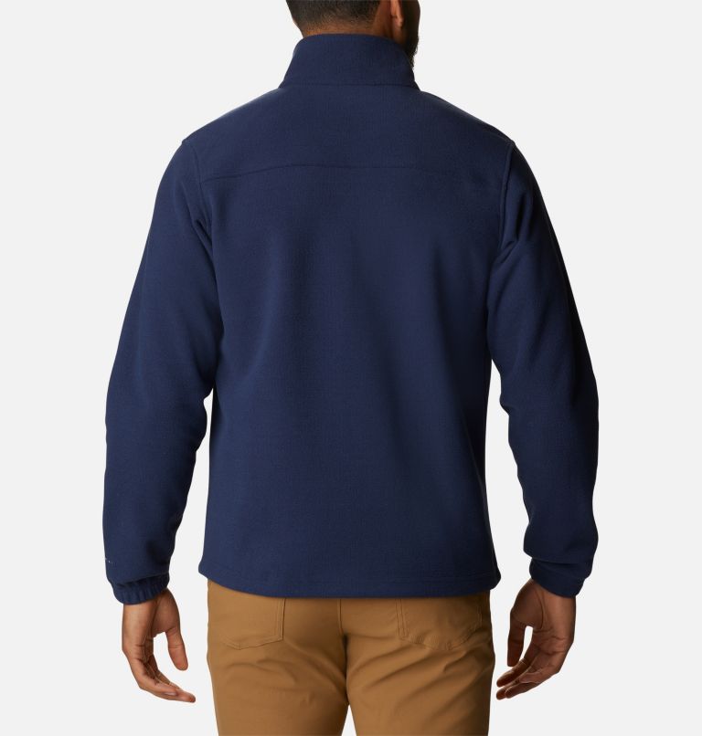 Men's Hot Dots III Full Zip Fleece Jacket, Color: Collegiate Navy, image 2