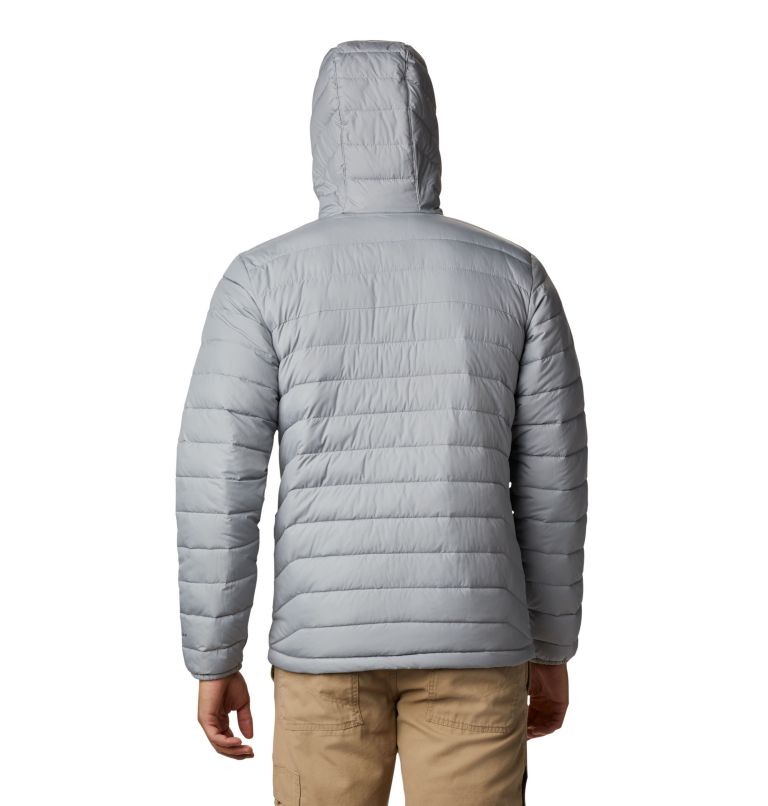 Powder Lite Hooded Jacket | 039 | XL, Color: Columbia Grey, image 2