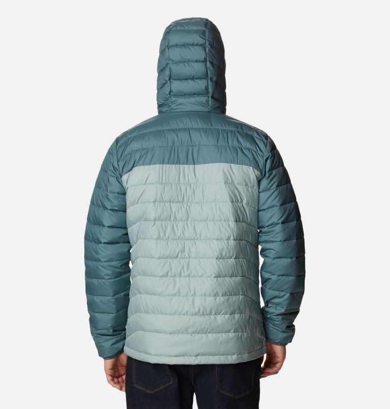 Columbia Powder Lite azul chaqueta outdoor hombre