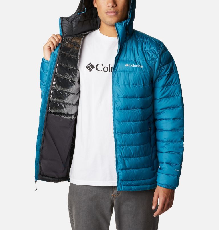 Thumbnail: Men’s Powder Lite Hooded Insulated Jacket, image 5
