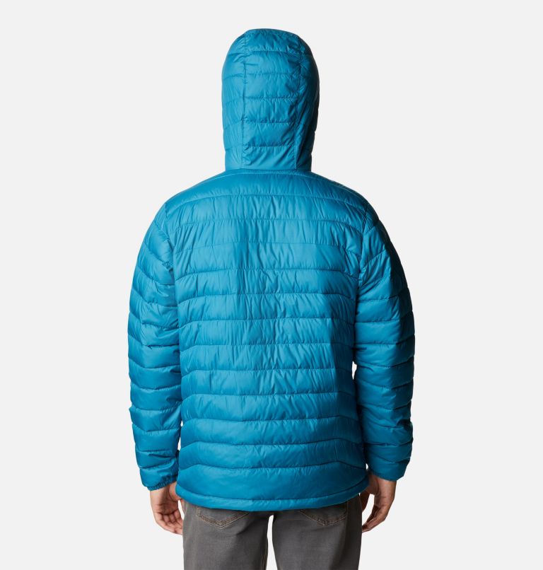 Men’s Powder Lite Hooded Insulated Jacket, image 2