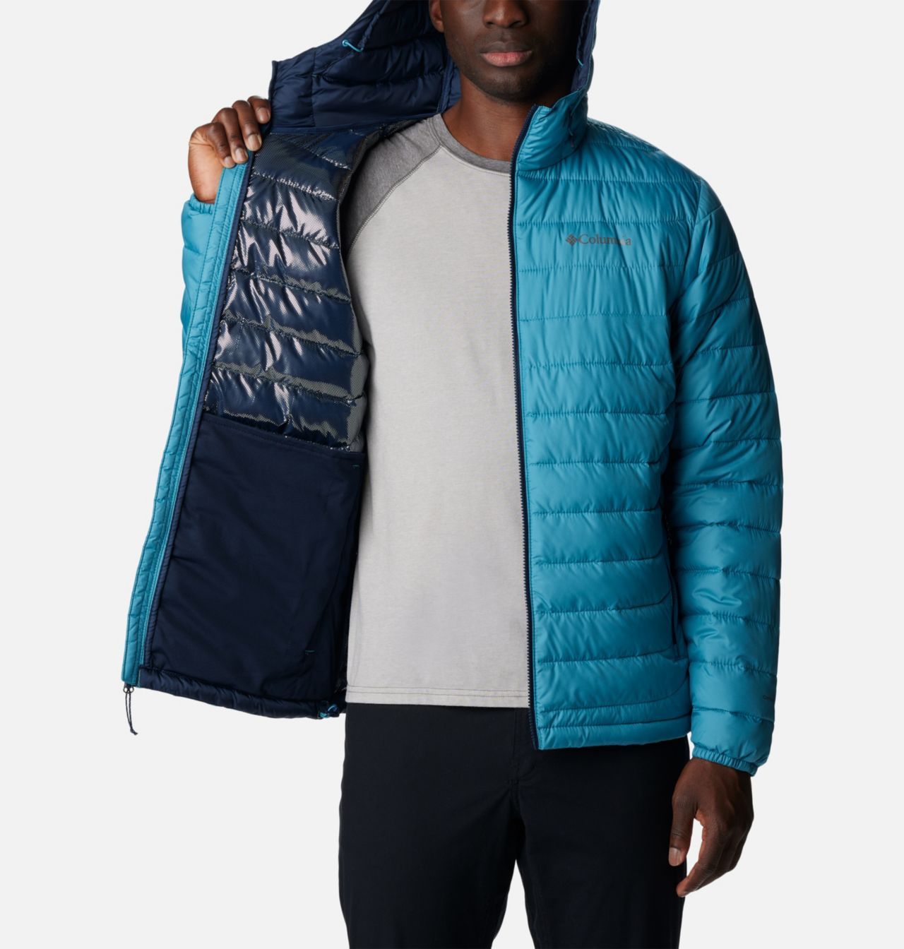 Men’s Powder Lite™ Hooded Insulated Jacket 5