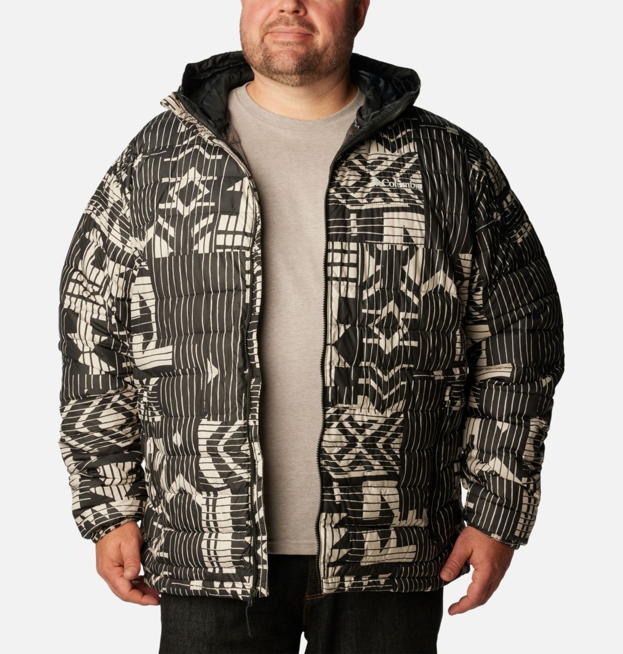 Men’s Powder Lite™ Hooded Insulated Jacket - Big 8