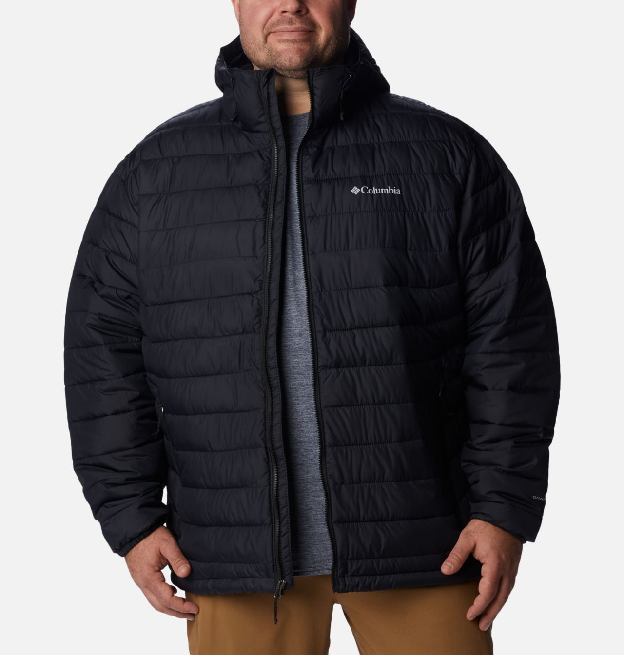 Men’s Powder Lite™ Hooded Insulated Jacket - Big 8