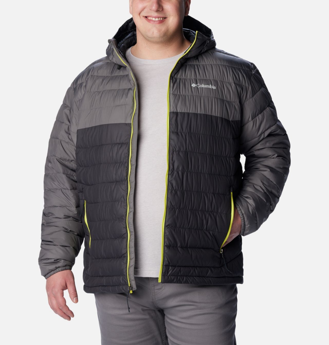 Men’s Powder Lite™ Hooded Insulated Jacket - Big 6