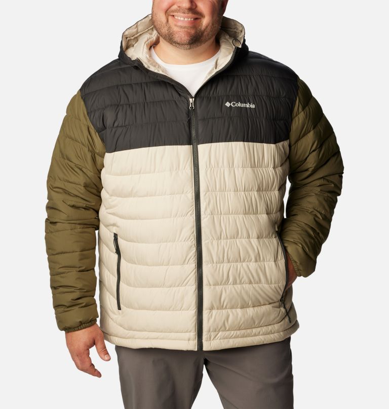 Columbia men's powder cheap lite hooded insulated jacket