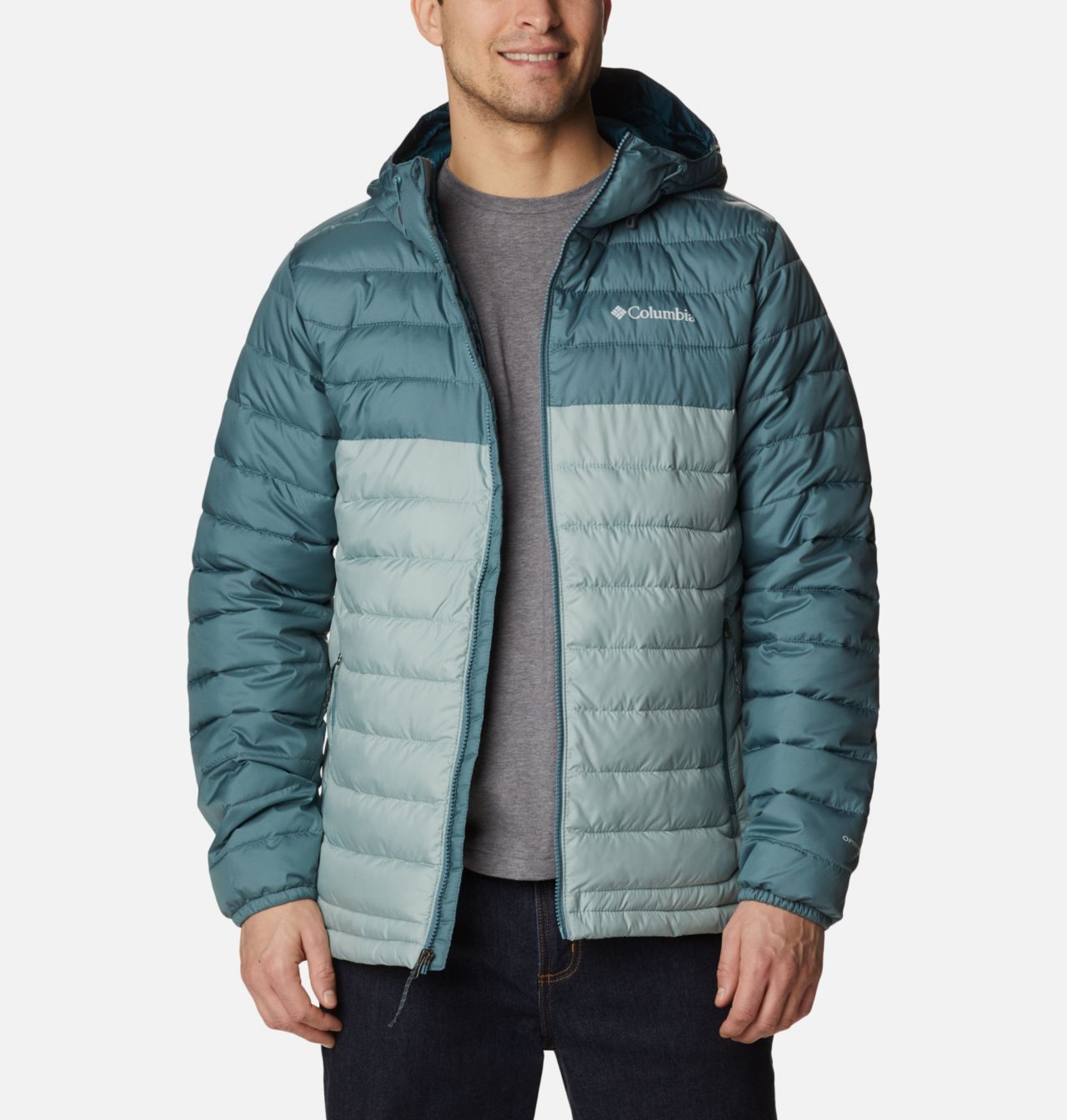 Men’s Powder Lite™ Hooded Insulated Jacket - Tall 8