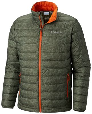Men's Powder Lite&trade; Jacket Powder Lite&trade; Jacket | 397 | S, Peatmoss Heather, front