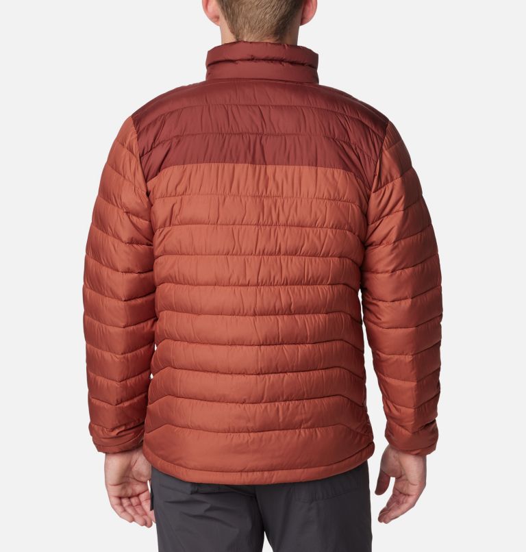 Columbia Powder Lite - Laranja - Anorak Montanha Homem