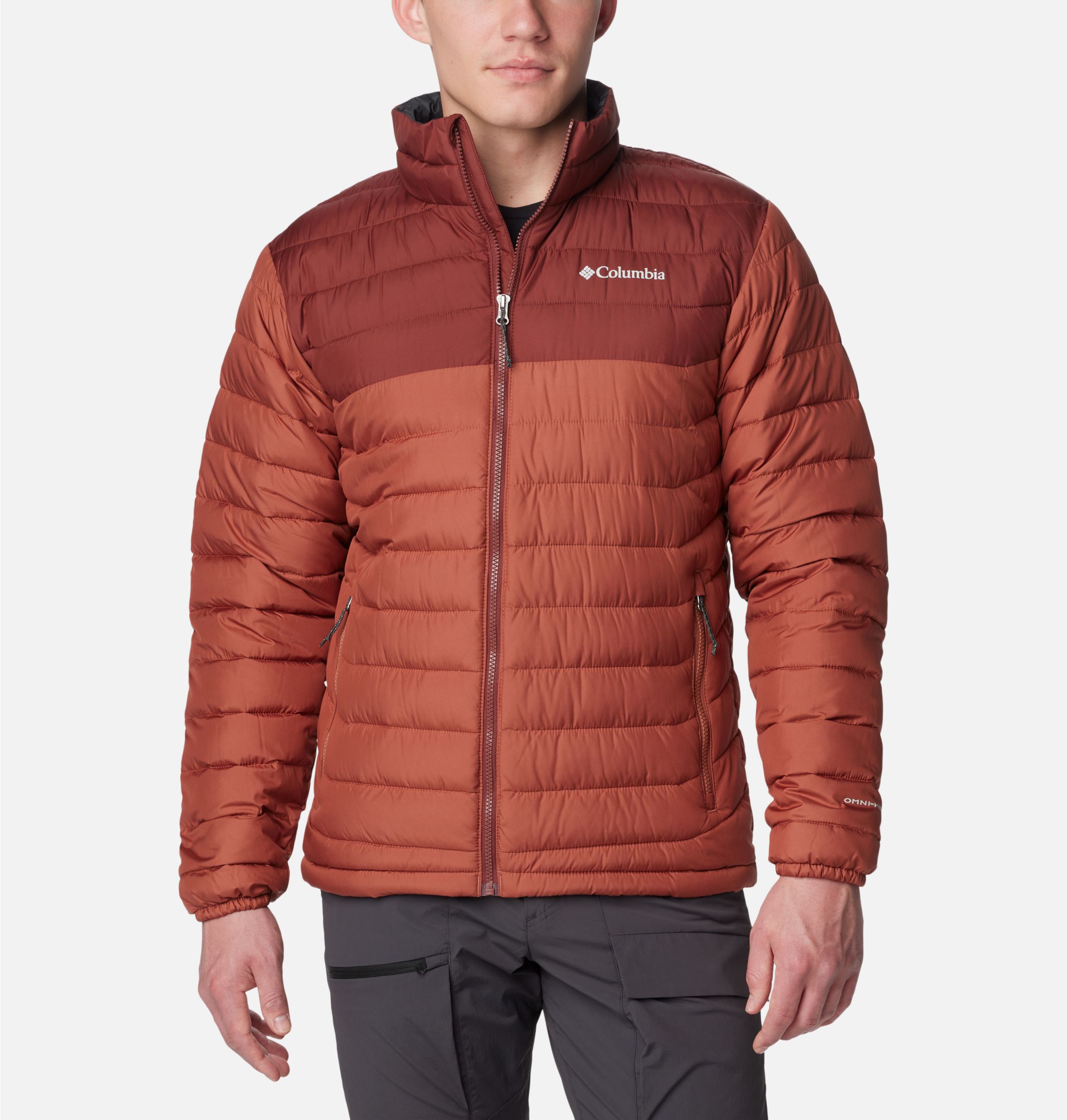 $170+ New Columbia Mens Omni-Heat Powder Jacket! factory L