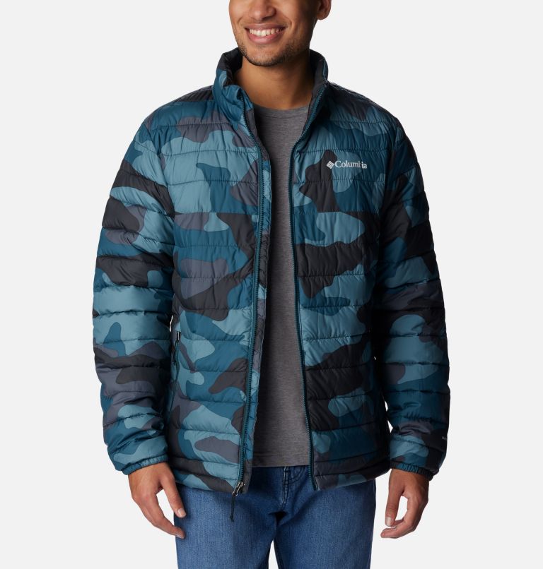 Powder Lite Jacket | 347 | M, Color: Metal Mod Camo Print, image 8