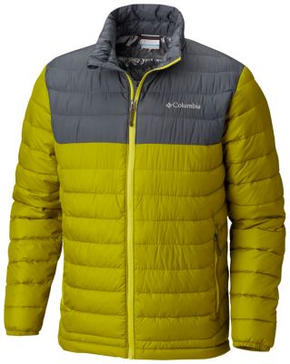 Men's Powder Lite&trade; Jacket Powder Lite&trade; Jacket | 397 | S, Python Green, Graphite, front