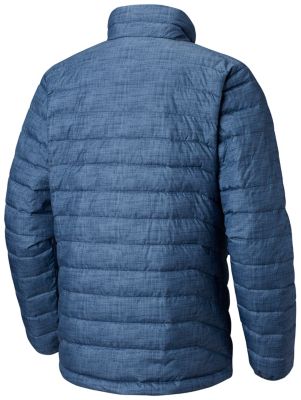 Men's Powder Lite&trade; Jacket Powder Lite&trade; Jacket | 397 | S, Dark Mountain Crosshatch Print, back