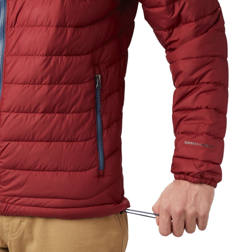 Men’s Powder Lite Jacket, Color: Red Jasper, image 3