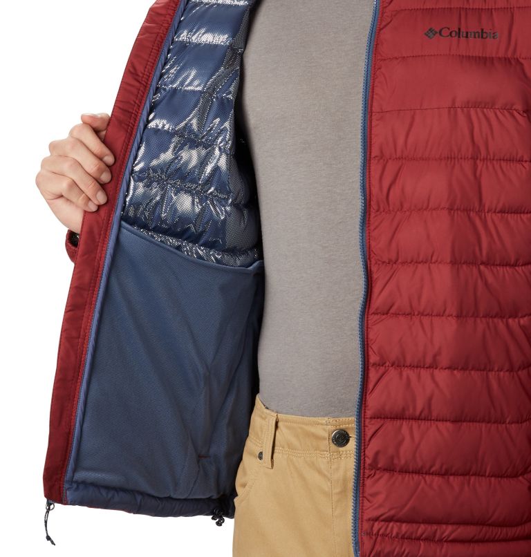 Men’s Powder Lite Jacket, Color: Red Jasper, image 4