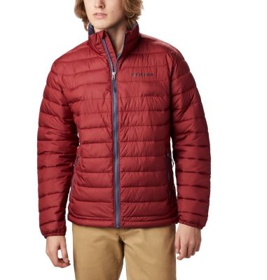 Men's Powder Lite&trade; Jacket Powder Lite&trade; Jacket | 397 | S, Red Jasper, front