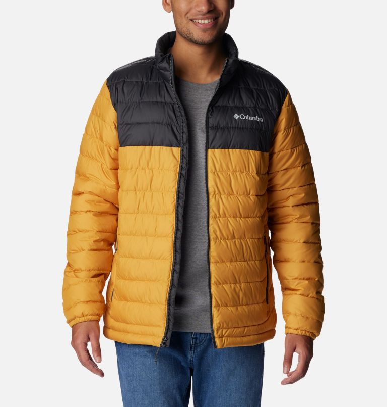 Powder Lite Jacket | 756 | XXL, Color: Raw Honey, Shark, image 8