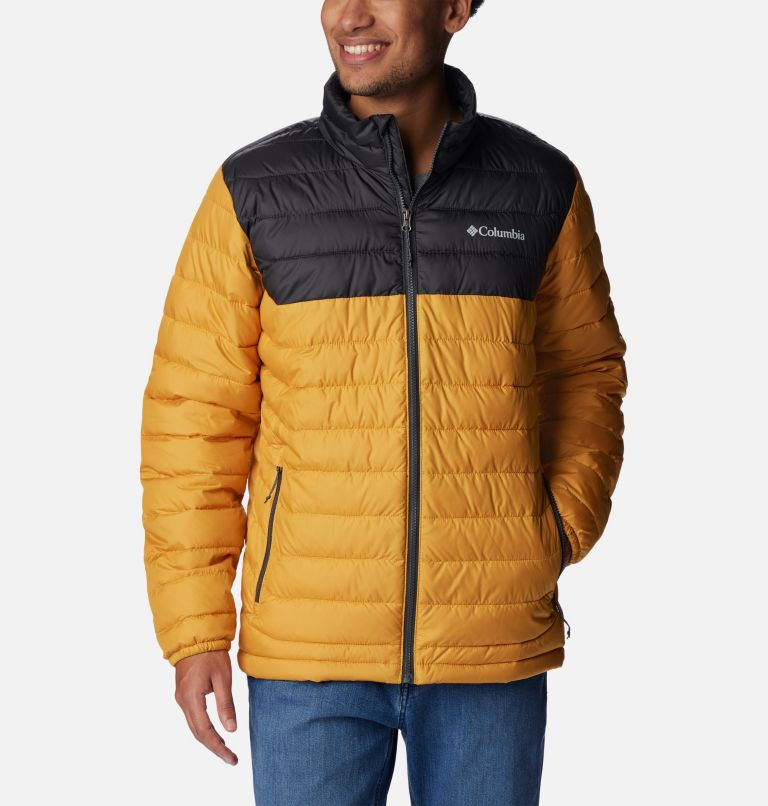 Powder Lite Jacket | 756 | XXL, Color: Raw Honey, Shark, image 1