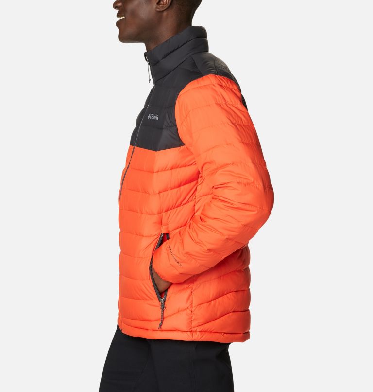 Manteau isolé Powder Lite pour homme, Color: Red Quartz, Shark, image 3