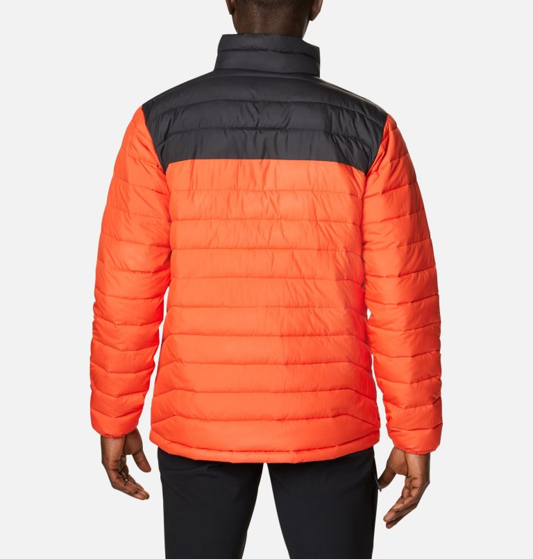Manteau isolé Powder Lite pour homme, Color: Red Quartz, Shark, image 2