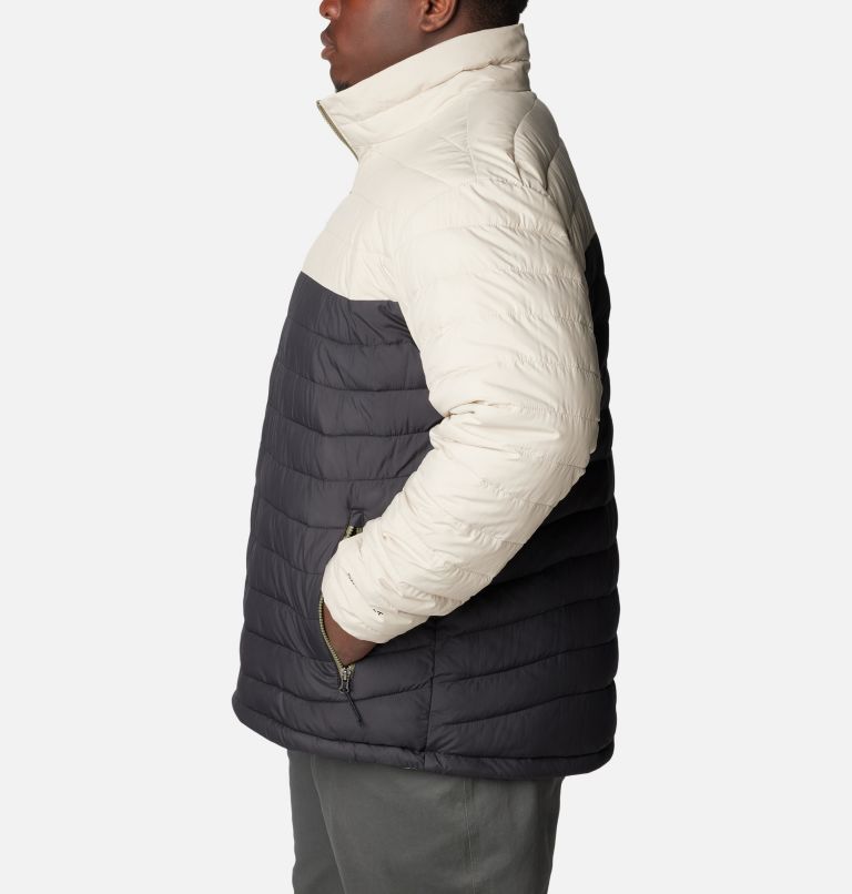 Powder Lite Jacket | 278 | 3X, Color: Dark Stone, Shark, image 3