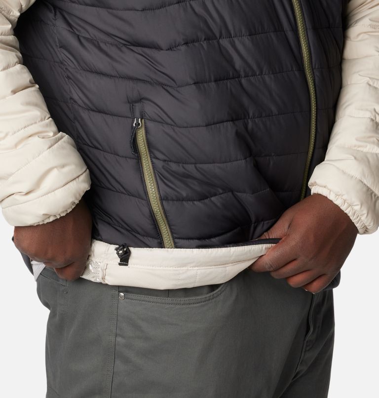 Powder Lite Jacket | 278 | 3X, Color: Dark Stone, Shark, image 7