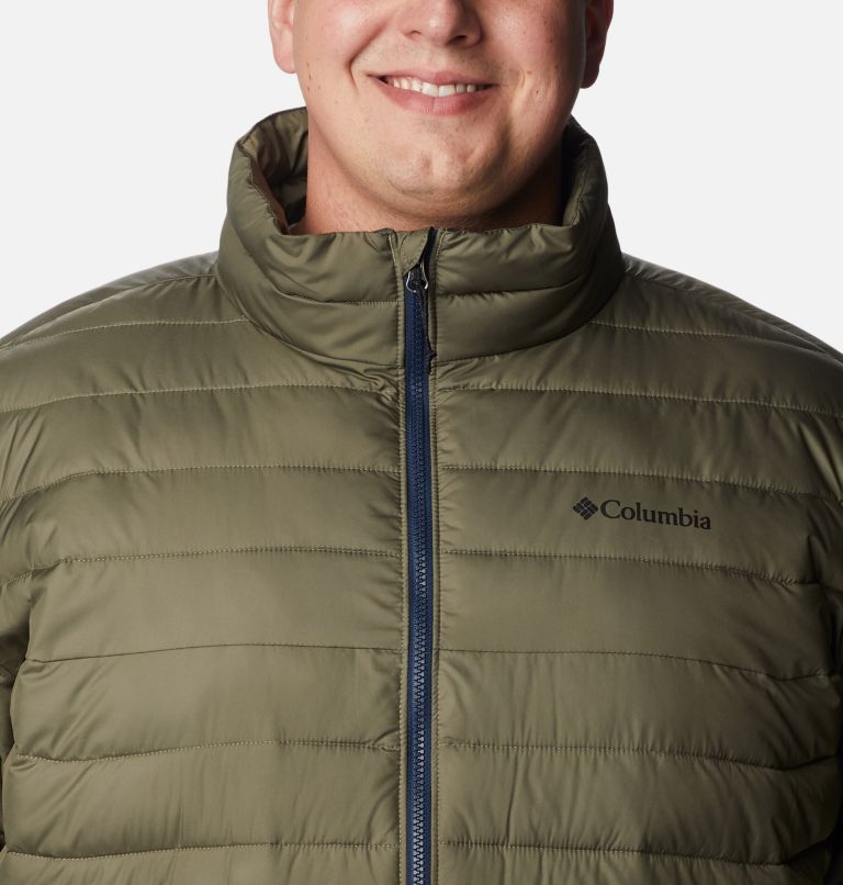 Men's Powder Lite Insulated Jacket – Big, Color: Stone Green, image 4
