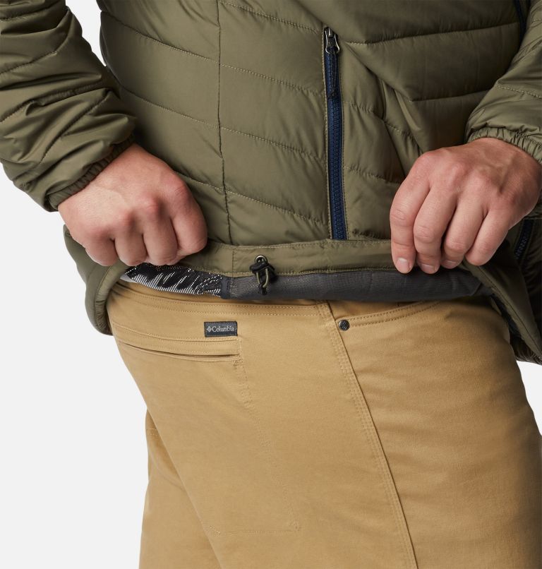 Powder Lite Jacket | 397 | 4X, Color: Stone Green, image 7