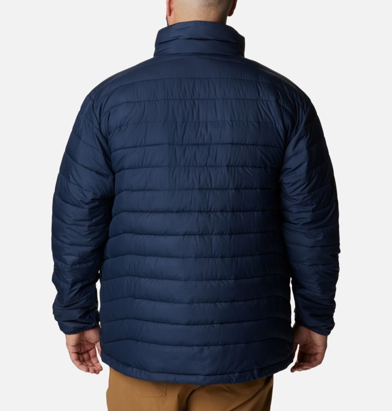 Thumbnail: Men's Powder Lite Insulated Jacket - Extended Size, Color: Collegiate Navy, image 2
