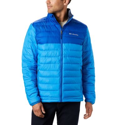 Men's Powder Lite&trade; Insulated Jacket - Big Powder Lite&trade; Jacket | 024 | 6X, Azure Blue, Azul, front