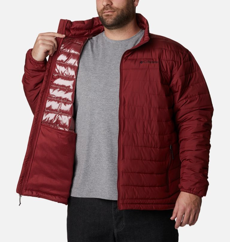 Men's Powder Lite Insulated Jacket – Big, Color: Red Jasper, image 5