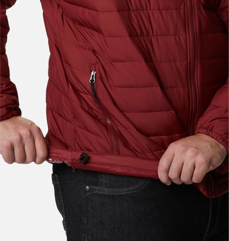 Powder Lite Jacket | 665 | 6X, Color: Red Jasper, image 7