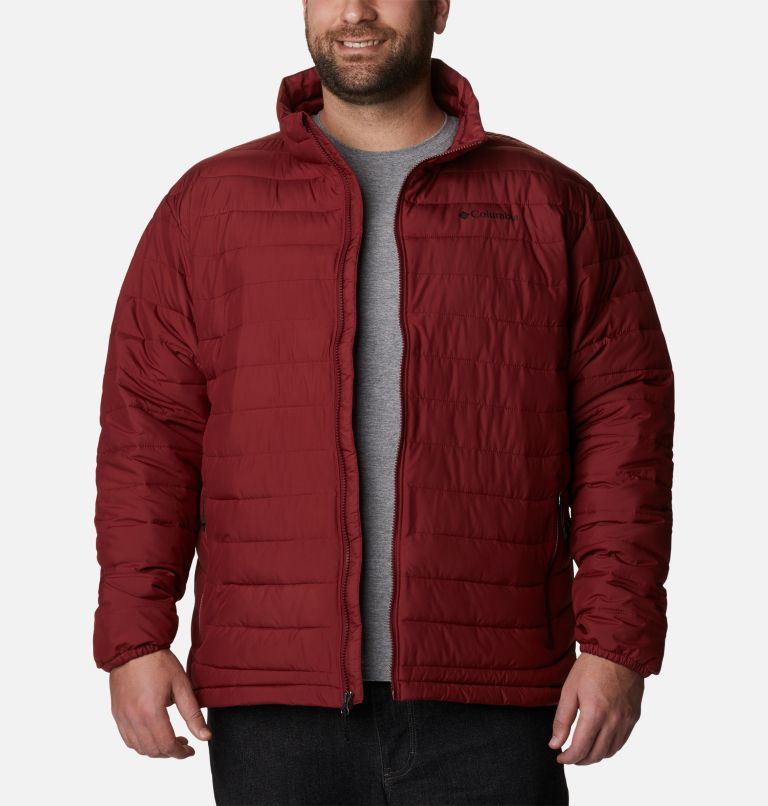 Thumbnail: Men's Powder Lite Insulated Jacket – Big, Color: Red Jasper, image 8