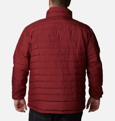 Men's Powder Lite&trade; Insulated Jacket - Big Powder Lite&trade; Jacket | 024 | 6X, Red Jasper, back